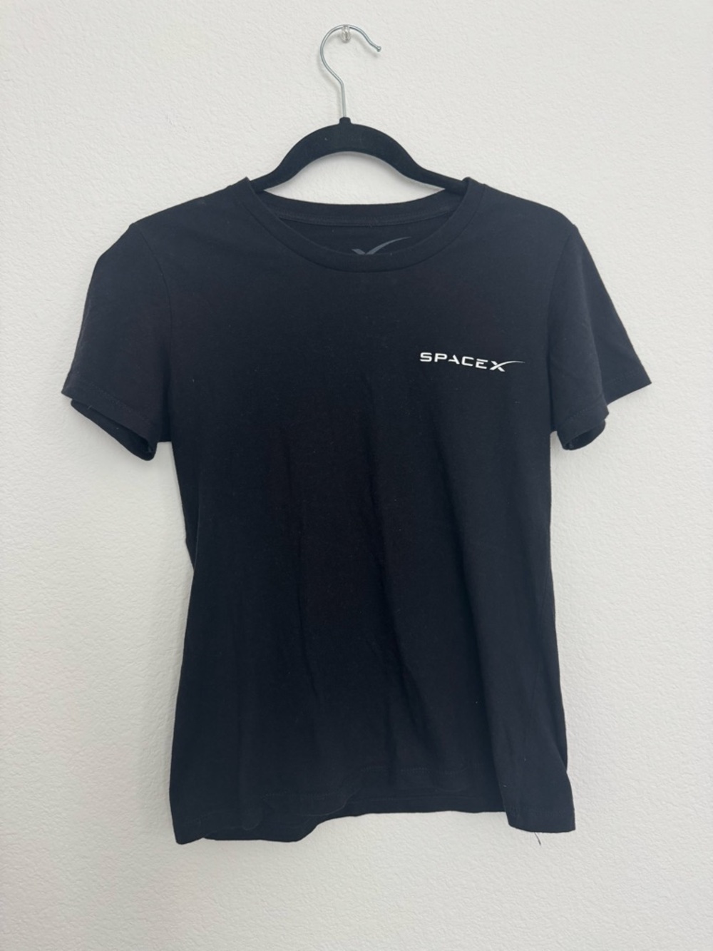 SpaceX Black Logo Tee